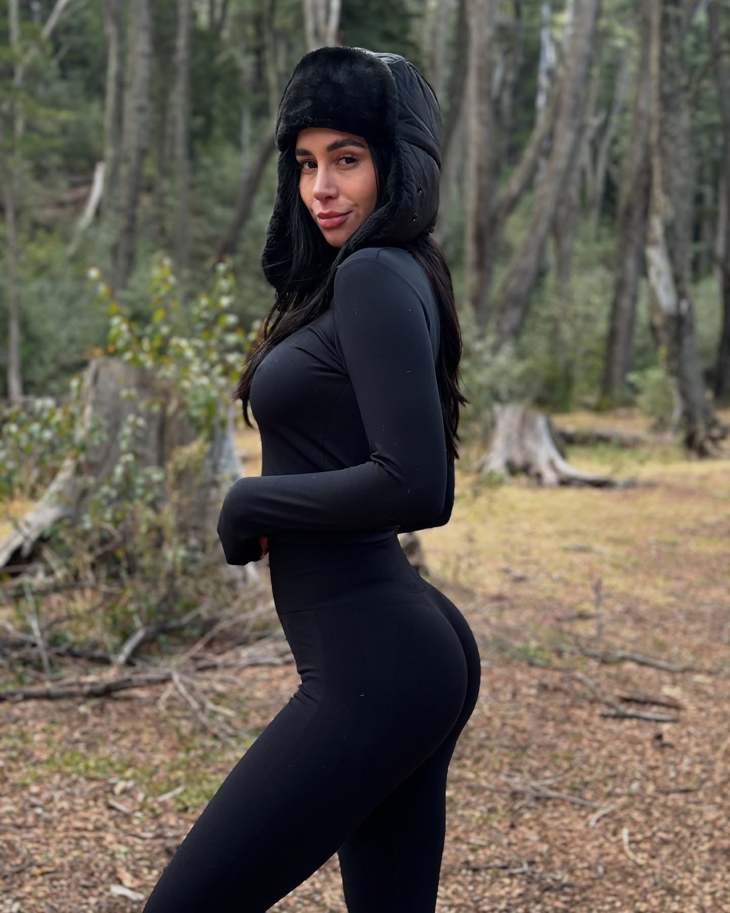 Camnair's alluring pose