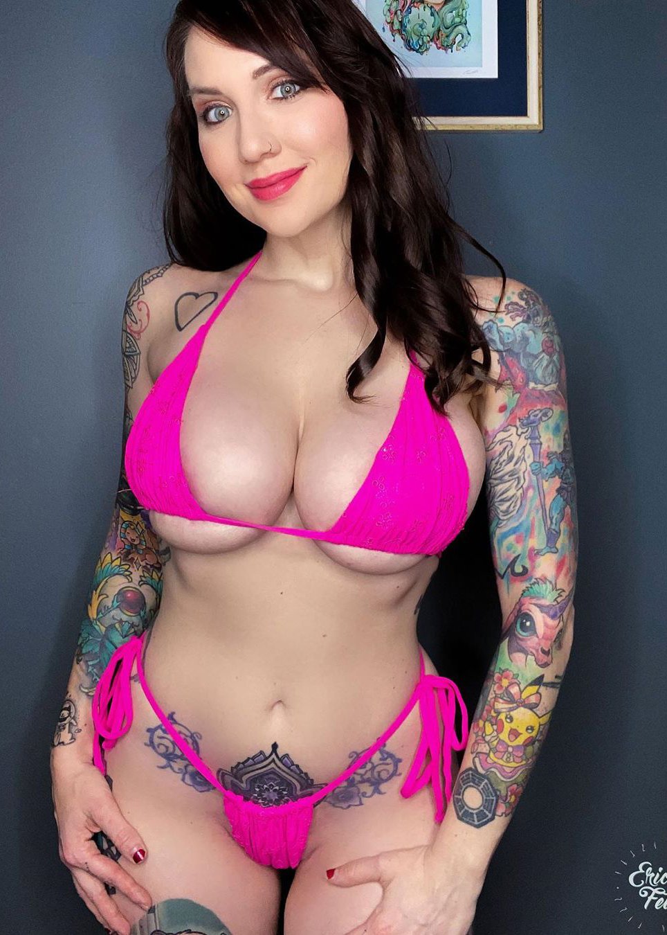 Erica Fett Topless