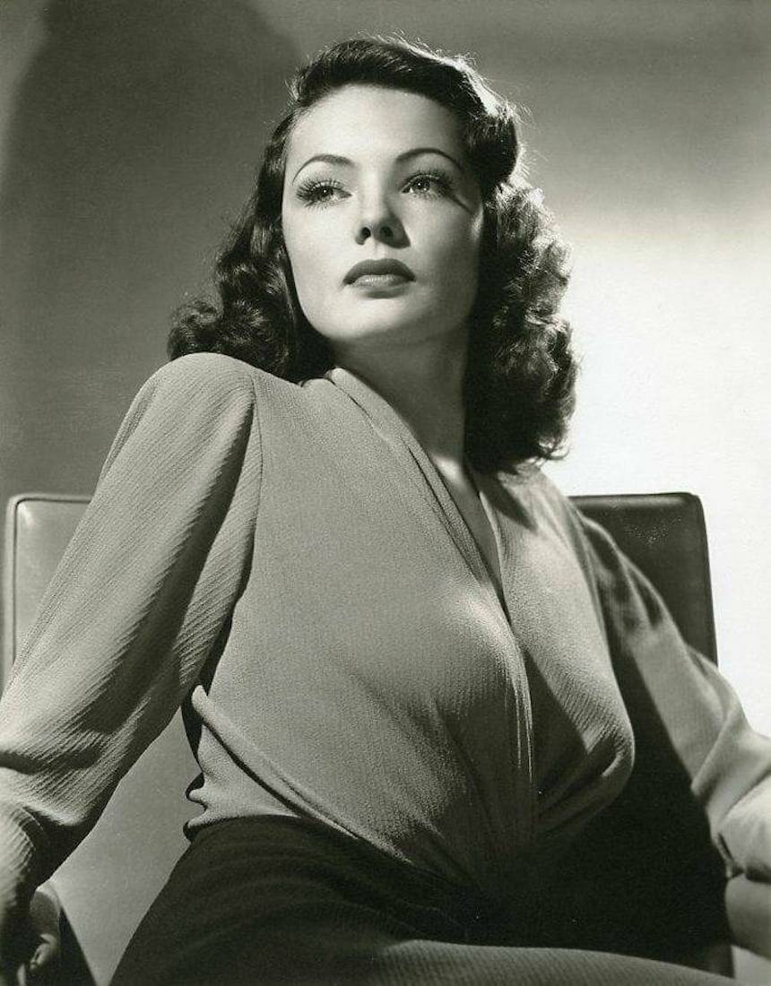 Gene tierney naked
