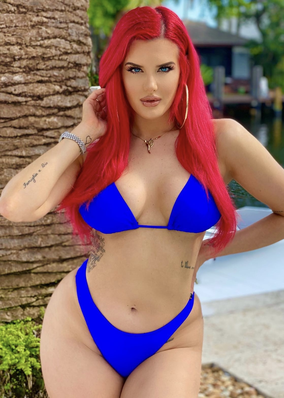 Justina valentine nake