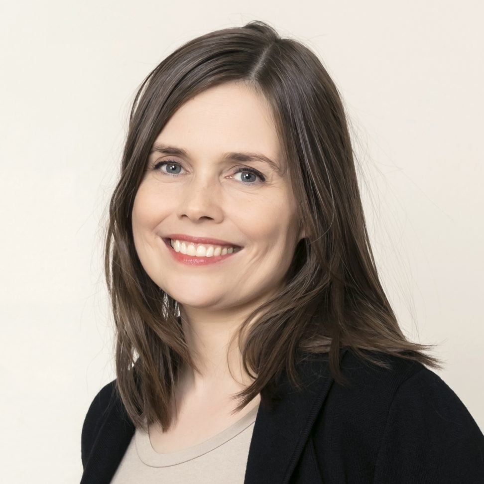 Katrin Jakobsdottir - Polityk
