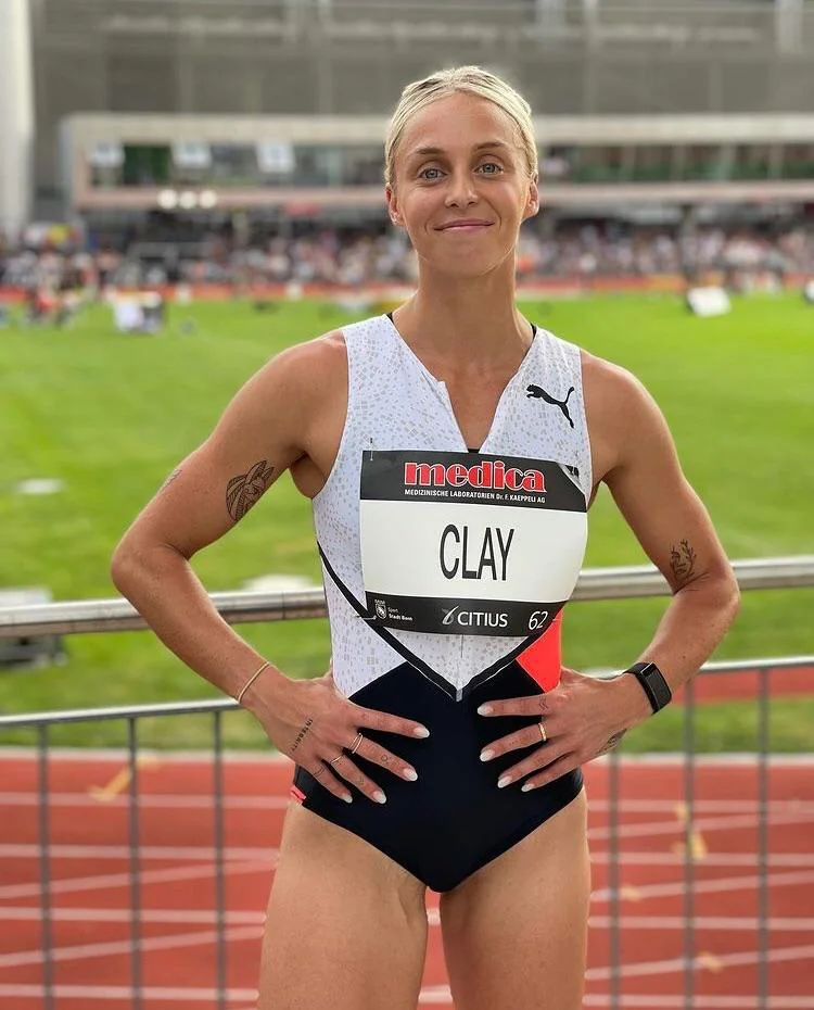 Liz Clay - Sportsmenka: biegacz